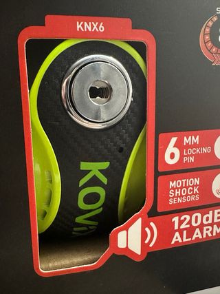 Candado Alarma Disco Moto KOVIX KNX6