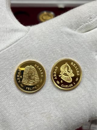 Arras Reales de Plata Baño Oro