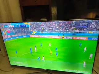 Televisor Samsung LED 4K 55 pulgadas con defecto