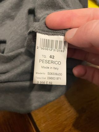 Camicia donna grigia con colletto bianco