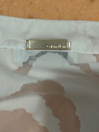 Blusa Calvin Klein Túnica Estampada Talla Única