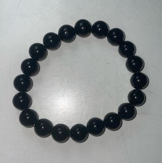 Pulsera Obsidiana Natural 10mm