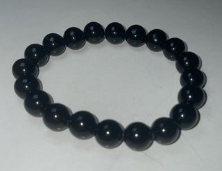 Pulsera Obsidiana Natural 10mm