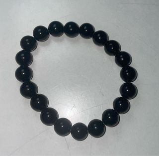 Pulsera Obsidiana Natural 10mm