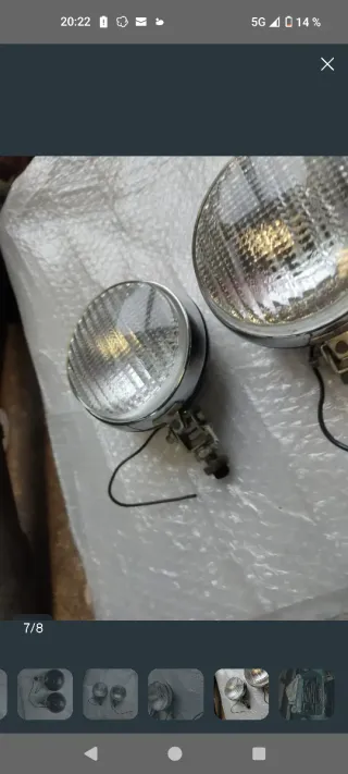 Faros Antiniebla Land Rover Santana