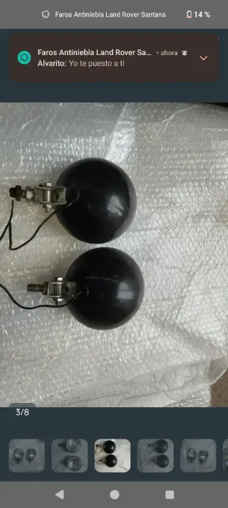 Faros Antiniebla Land Rover Santana