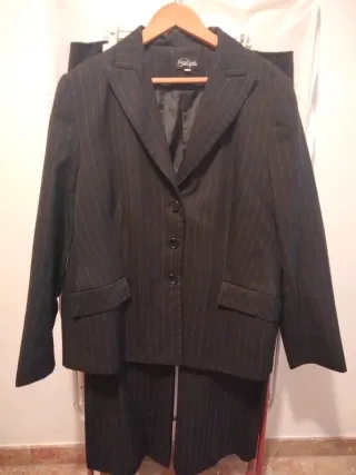 Traje de pantalón Saint denis negro