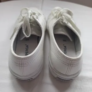 Zapatillas Superga Piel Blancas Talla 36