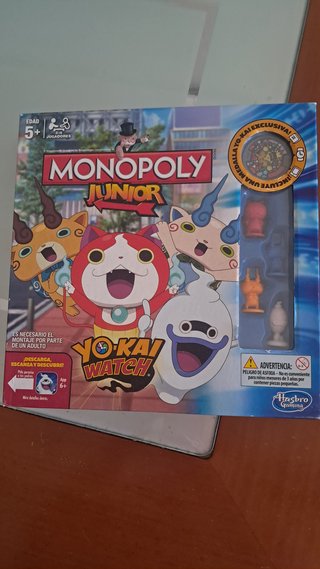 Monopoly Junior Yo-Kai Watch Juego de Mesa