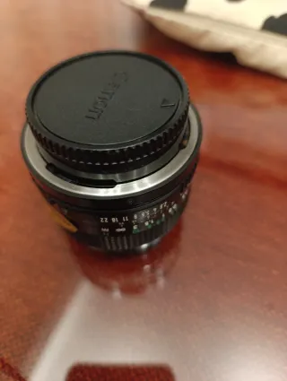 Cámara Canon AT-1 Analógica Plata/Negra