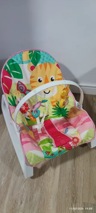 Hamaca para bebé con diseño de animales