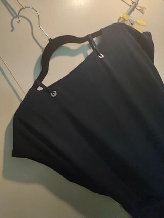 Vestido Riu Paris Azul Marinho Tamanho 42