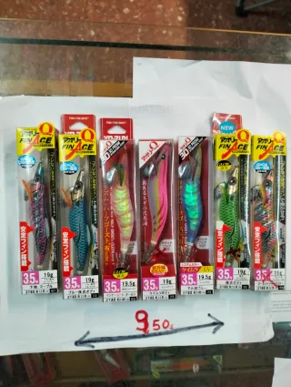 SEÑUELOS PARA SEPIA Y CALAMAR