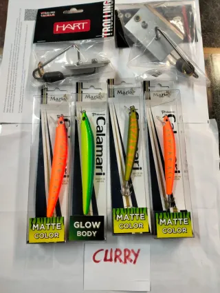 SEÑUELOS PARA SEPIA Y CALAMAR