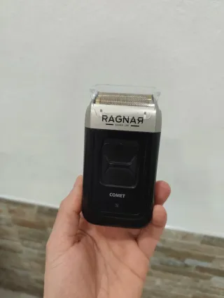 Afeitadora Ragnar Negra y Plateada