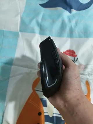 Ratón Gamer Inalámbrico Negro