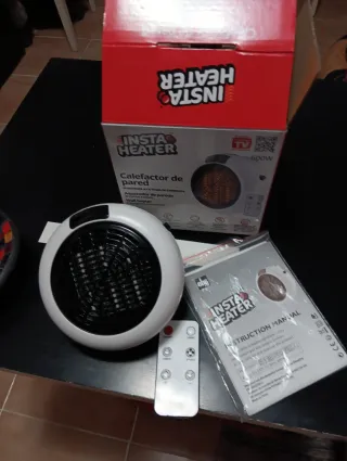 Calefactor Nuevo  de Pared Insta Heater 600W