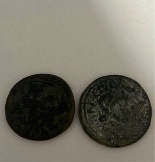 Lote monedas romanas antiguas