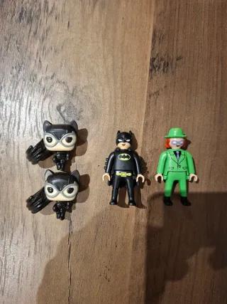 Figuras Playmobil Batman y Enigma