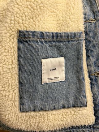 Chaqueta Vaquera Hombre Borrego