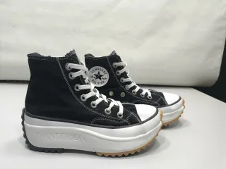 Converse plataforma negras talla 37
