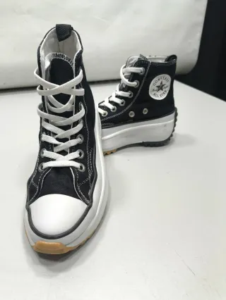 Converse plataforma negras talla 37