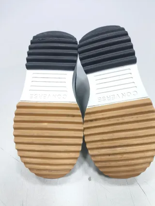 Converse plataforma negras talla 37