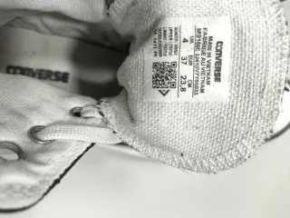 Converse plataforma negras talla 37