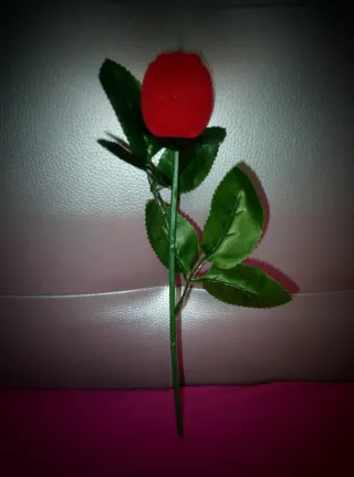 Anillo Corazón Plata 925 + Rosa TALLA 11