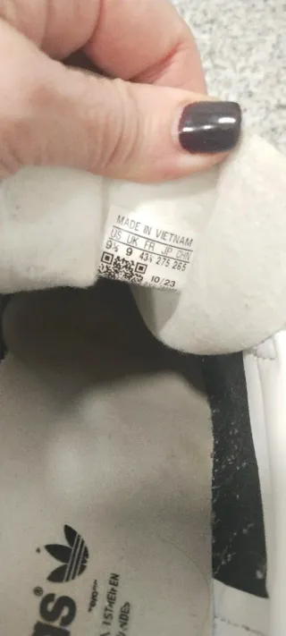 Adidas Gazelle Negras Talla 43