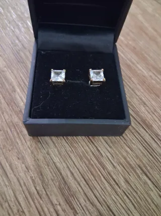 Pendientes Lotus Plata Cuadrados