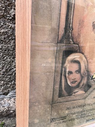 Póster Indiana Jones y la Última Cruzada