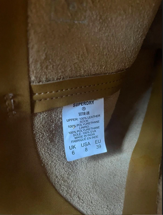 Botas altas marrones Superdry