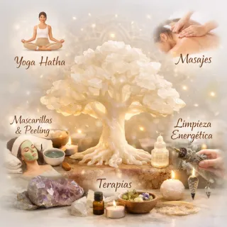 Masajes relajantes y terapéuticos, yoga, talleres