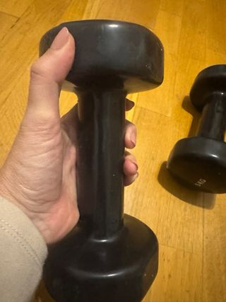 Mancuernas 5 kg silicona