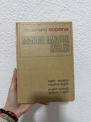 Diccionario español-inglés