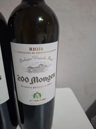 Lotti di Bottiglie Vuote 200 Monges Reserva 2011 2014