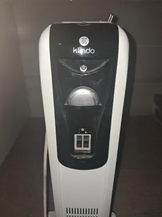 Estufa Eléctrica Klarstein Blanca pequeña