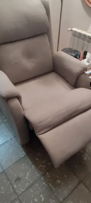 Sillón reclinable con motor