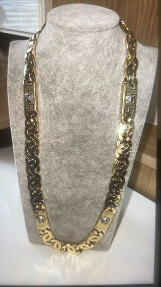 Cadena Versace Oro 18k 110 gramos
