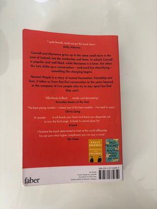 Normal people Libro - Sally Rooney