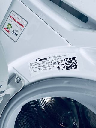 179.Lavadora Candy 8 kilos 1200Rpm Ultra Impecable