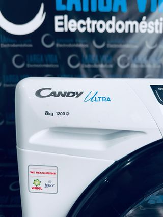 179.Lavadora Candy 8 kilos 1200Rpm Ultra Impecable