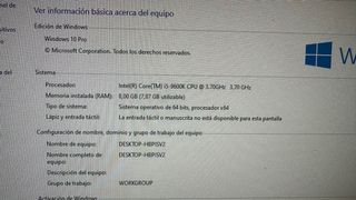 PC Sobremesa Intel Core i5-9600K 3.7GHz