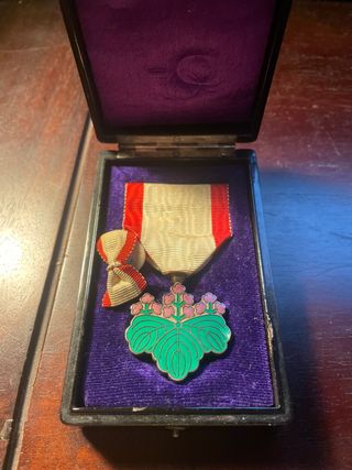 Medalla Orden Sol Naciente 7ª Clase Japón