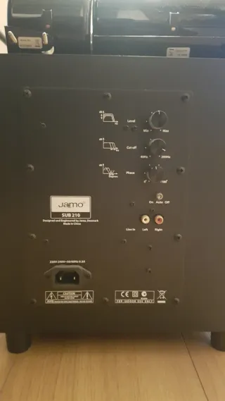 Equipo Home Cinema 5.1 Jamo Negro