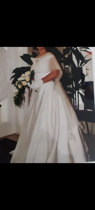 Vestido de Novia Blanco Roto