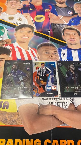 Cromos de fútbol Topps Champions League