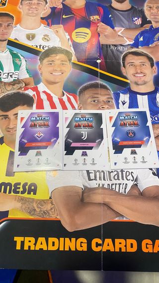 Cromos de fútbol Topps Champions League