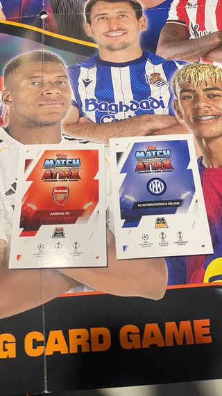 Cromos fútbol Topps UEFA Champions League